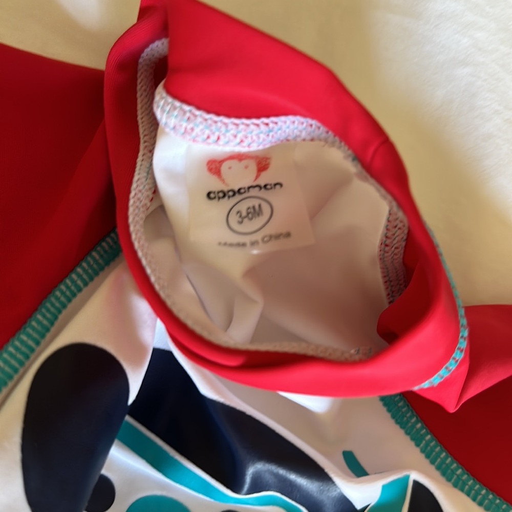 Worn once, Appaman True Red Rashguard - Picture 6 of 6